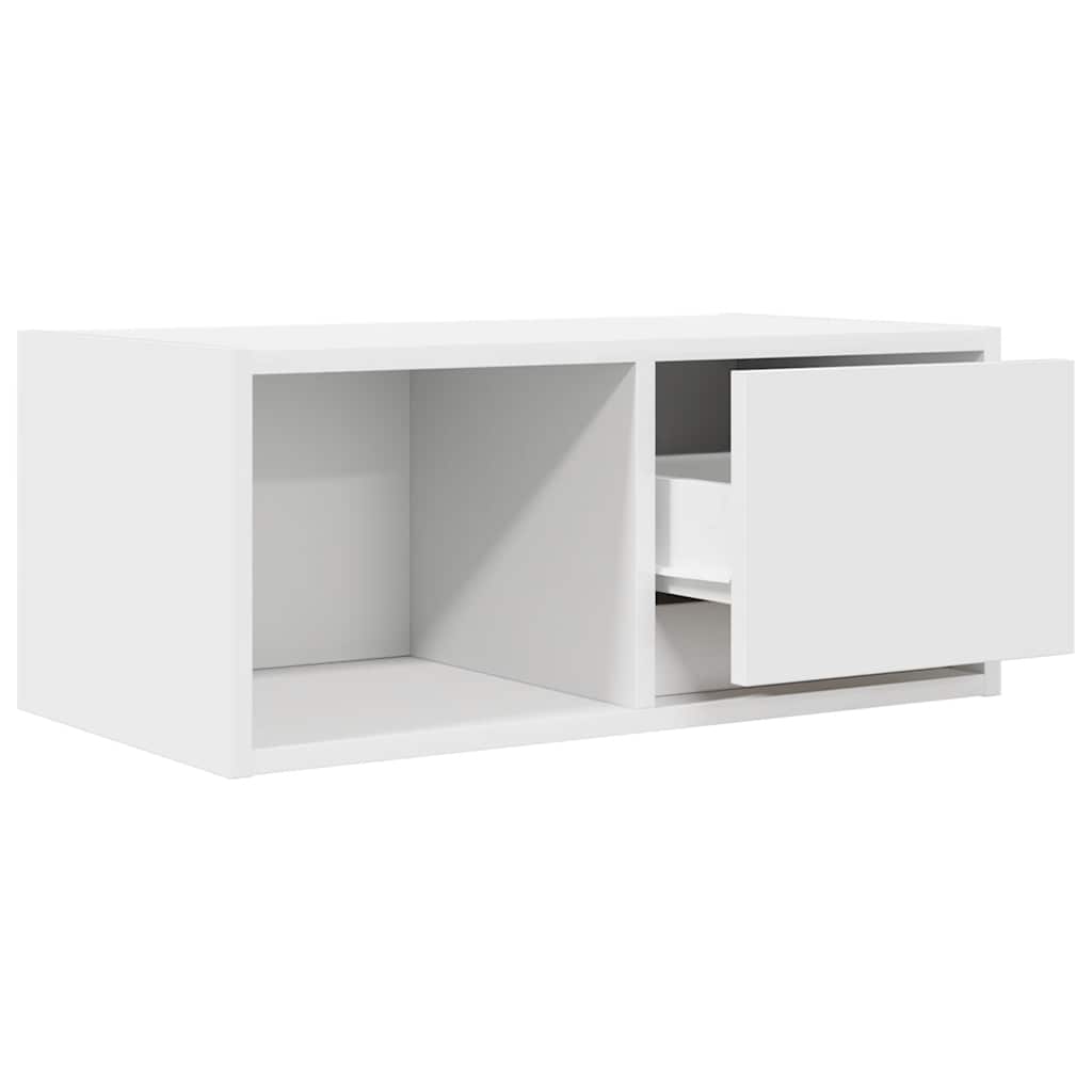 Móvel de TV 60x31x25,5 cm derivados de madeira branco