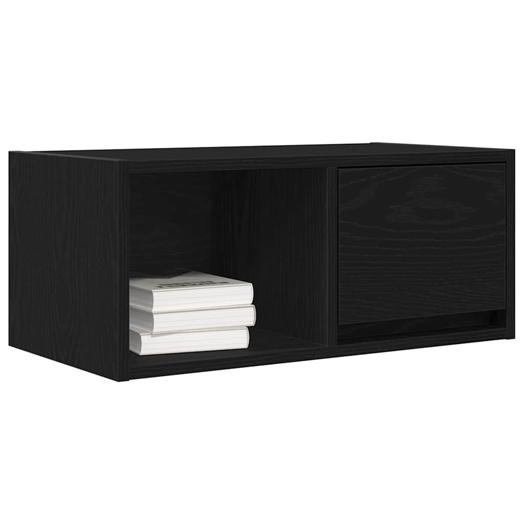 Móvel de TV 60x31x25,5 cm derivados de madeira carvalho preto