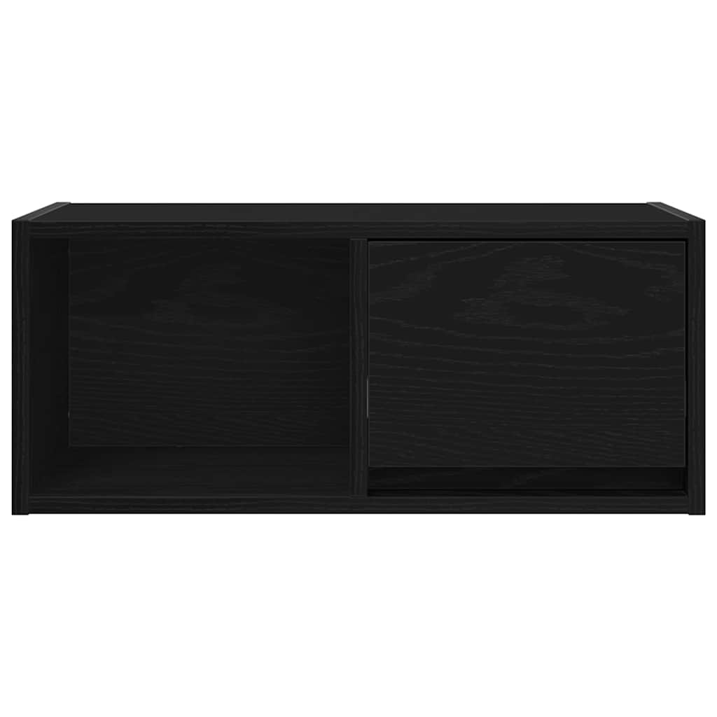 Móvel de TV 60x31x25,5 cm derivados de madeira carvalho preto