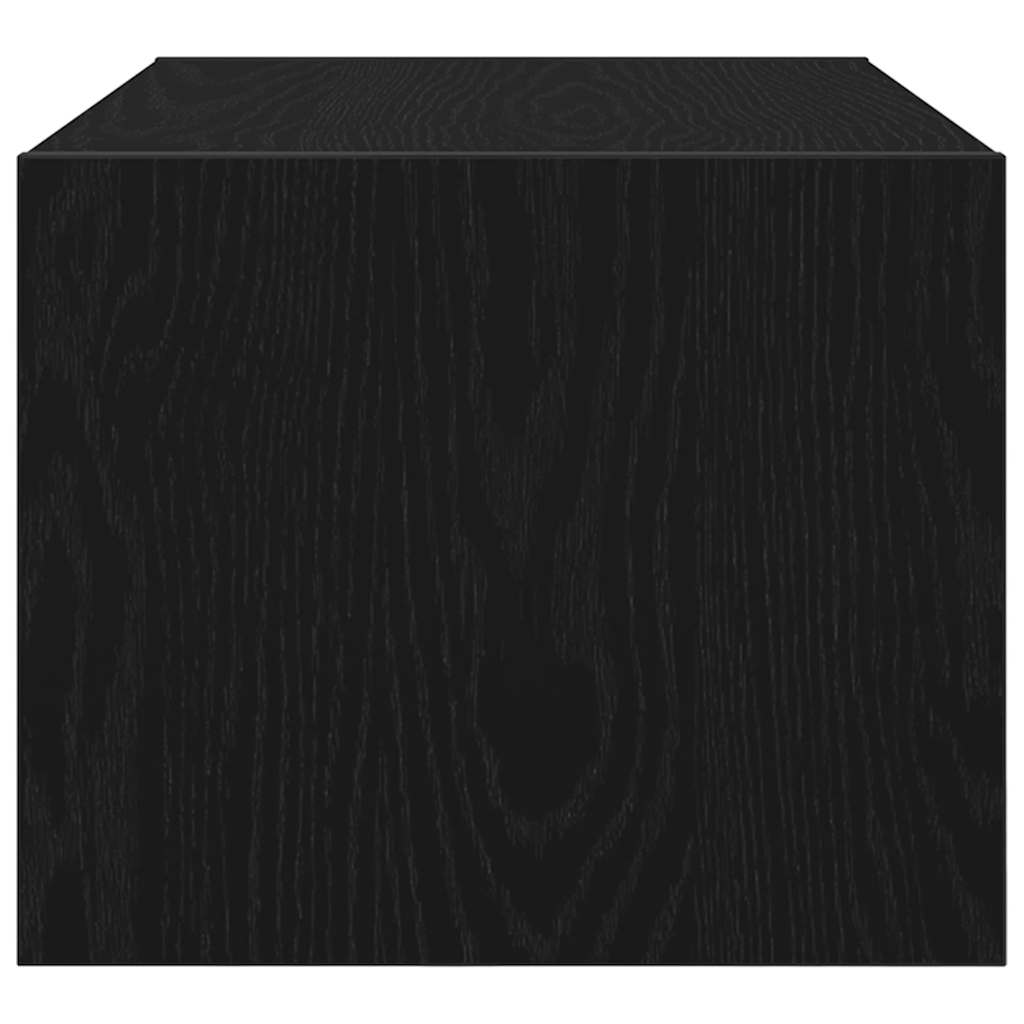 Móvel de TV 60x31x25,5 cm derivados de madeira carvalho preto