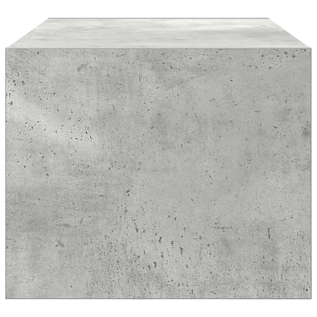 Móvel de TV 60x31x25,5 cm derivados de madeira cinza cimento