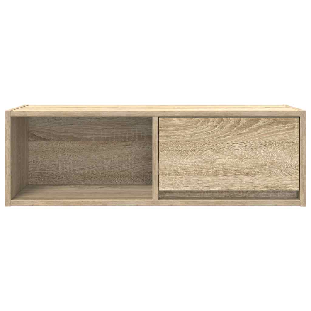 Móvel de TV 80x31x25,5 cm derivados de madeira carvalho sonoma