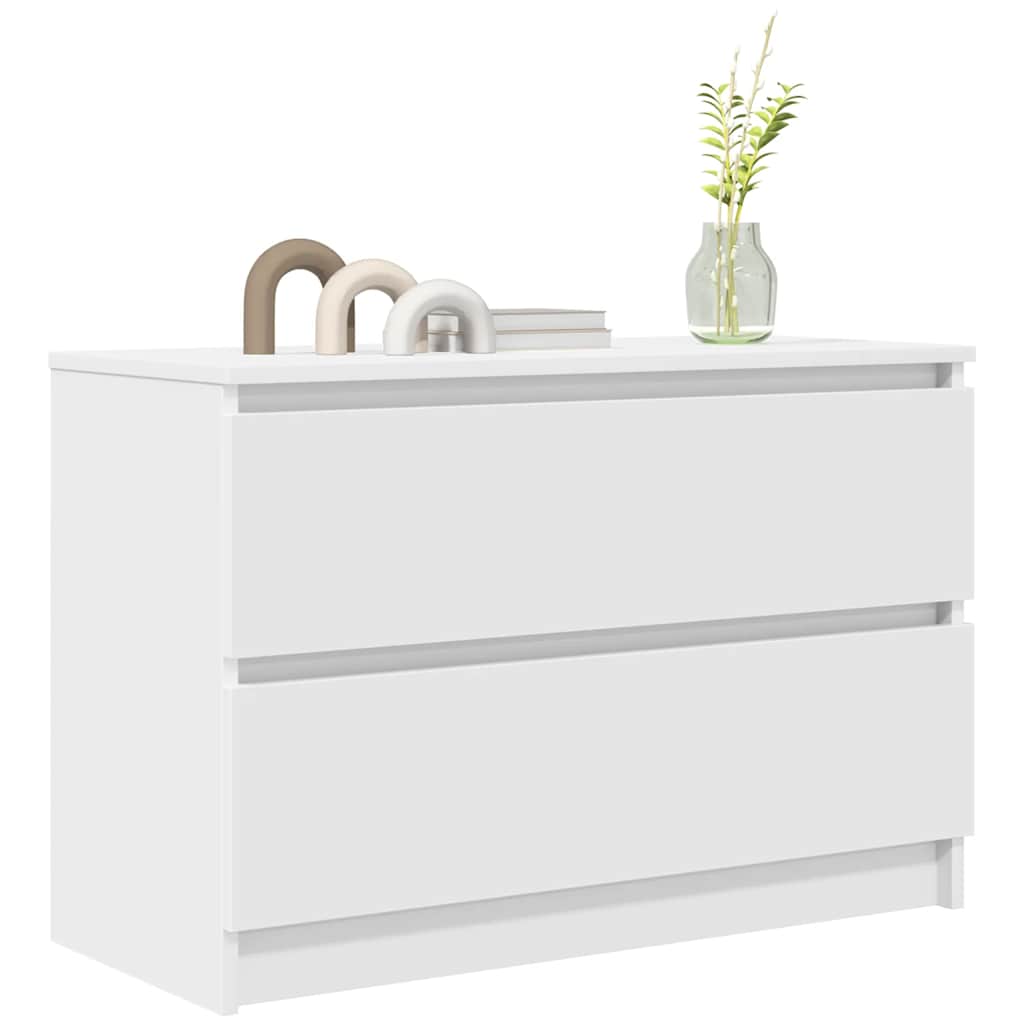 Móvel de TV 80x35x54 cm derivados de madeira branco
