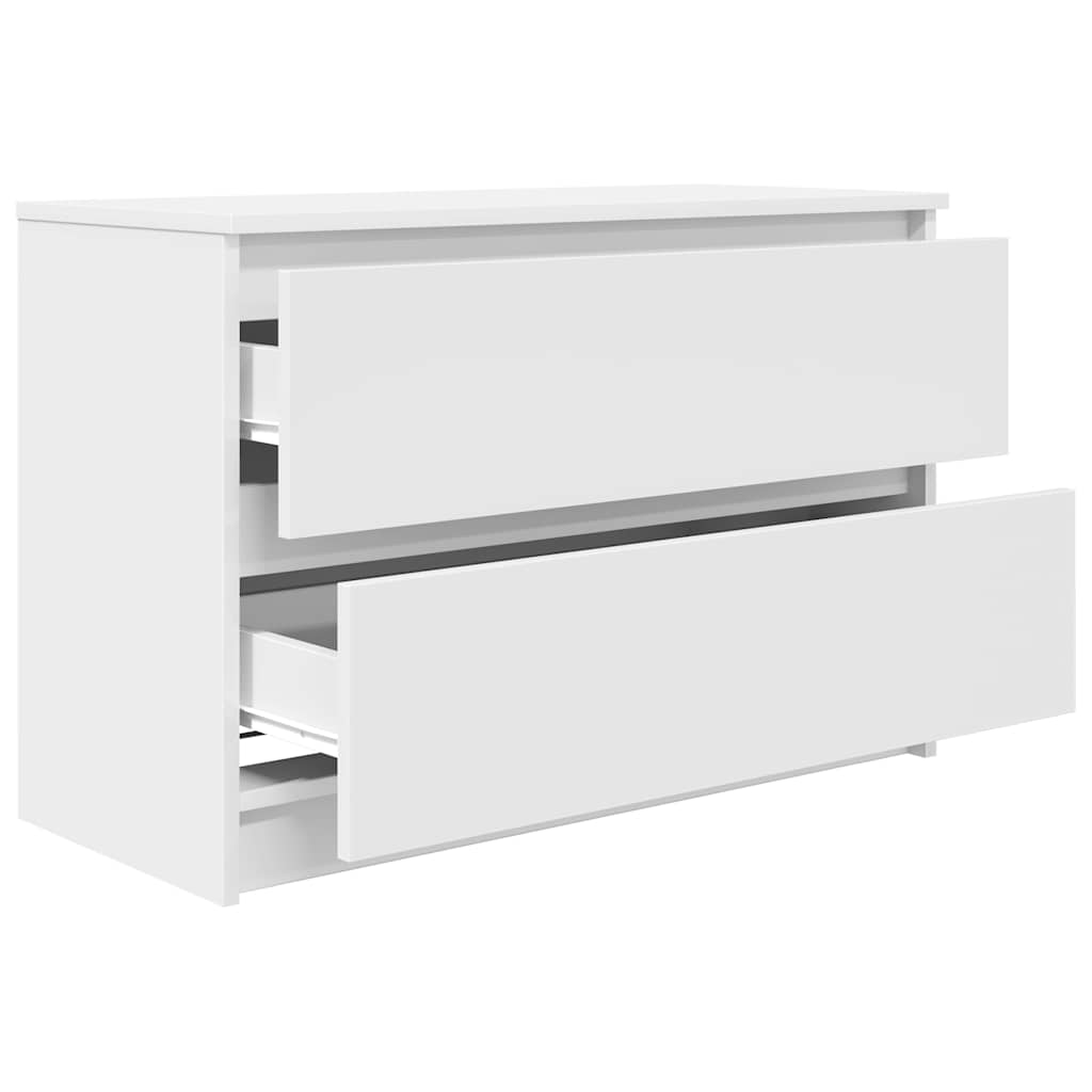 Móvel de TV 80x35x54 cm derivados de madeira branco