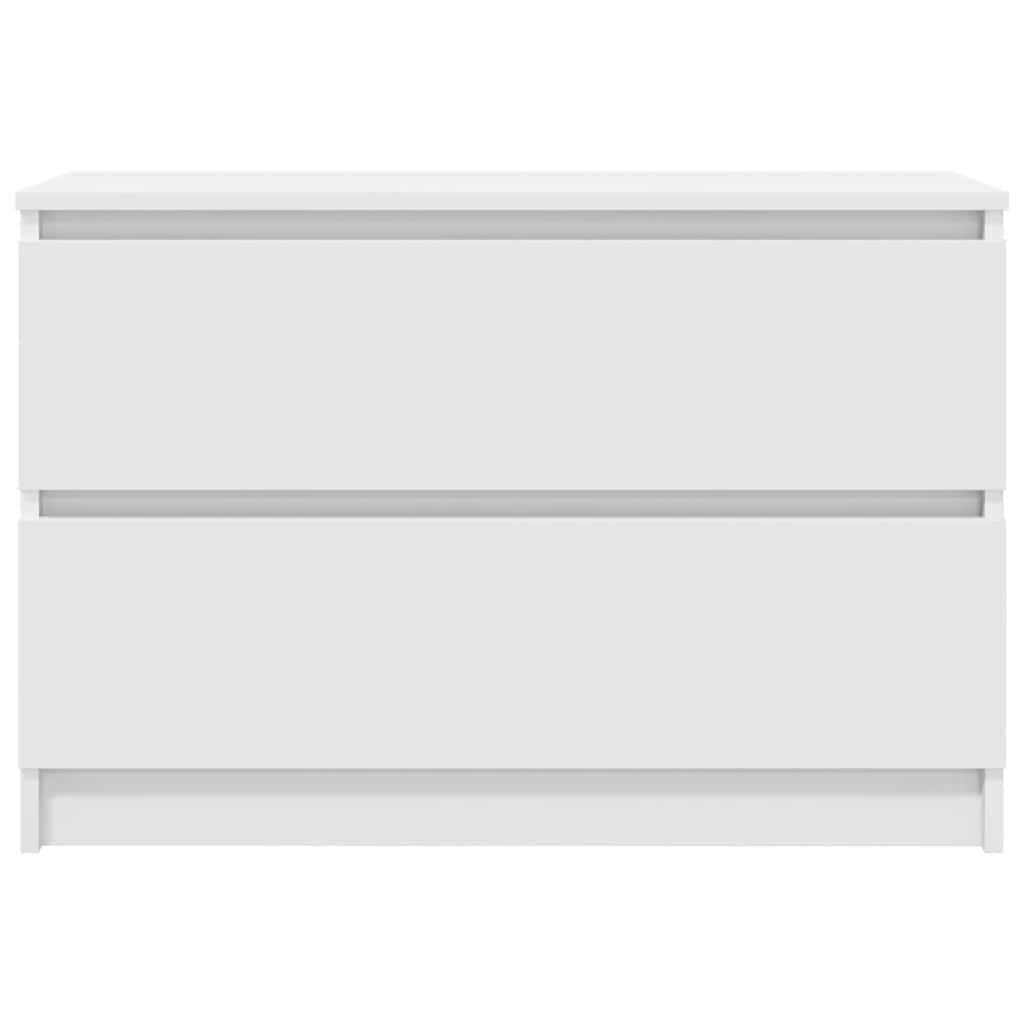 Móvel de TV 80x35x54 cm derivados de madeira branco