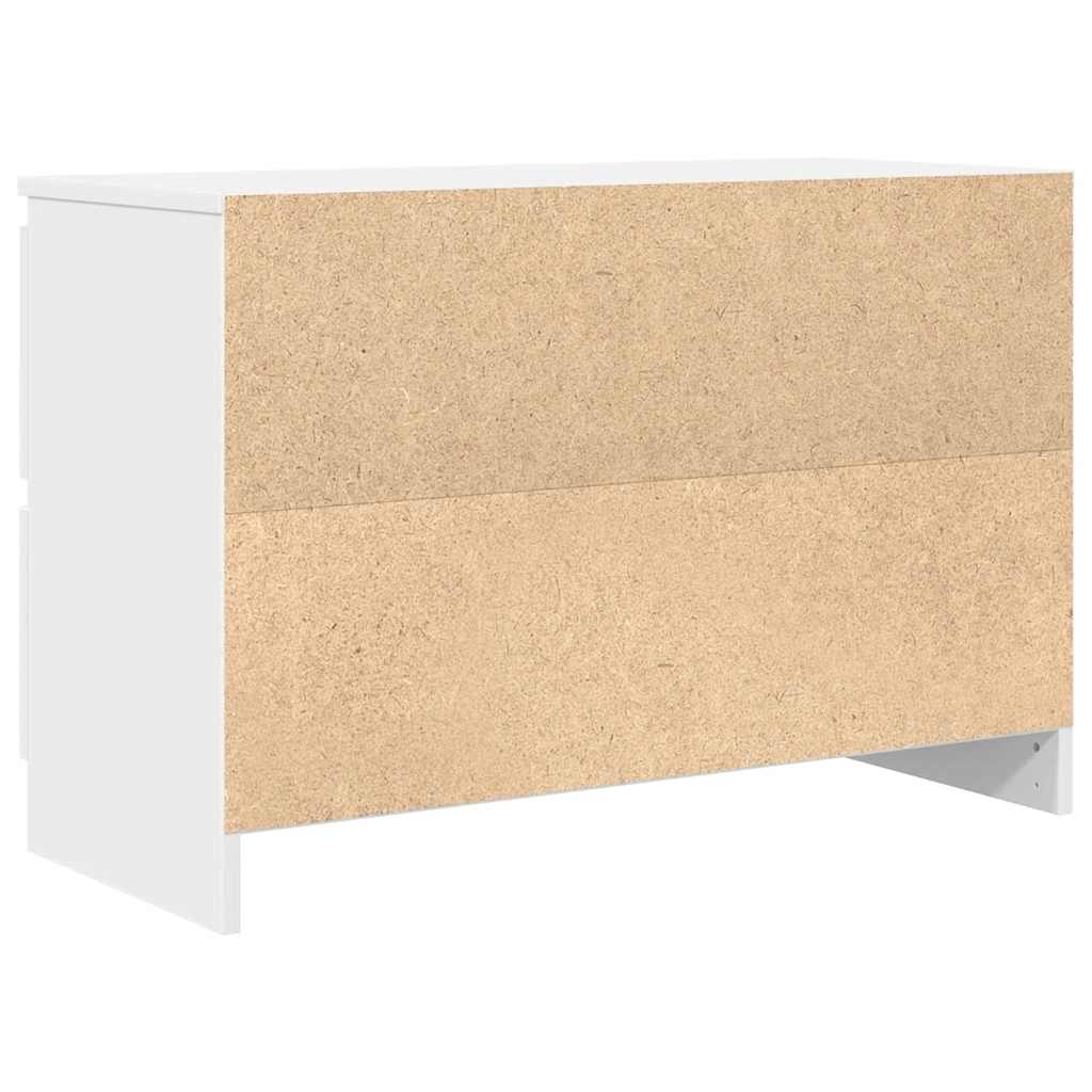 Móvel de TV 80x35x54 cm derivados de madeira branco