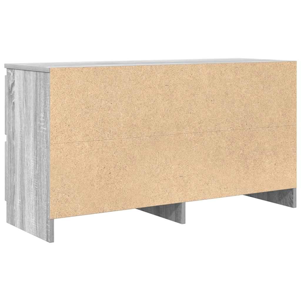 Móvel de TV 100x35x54 cm derivados de madeira cinzento sonoma