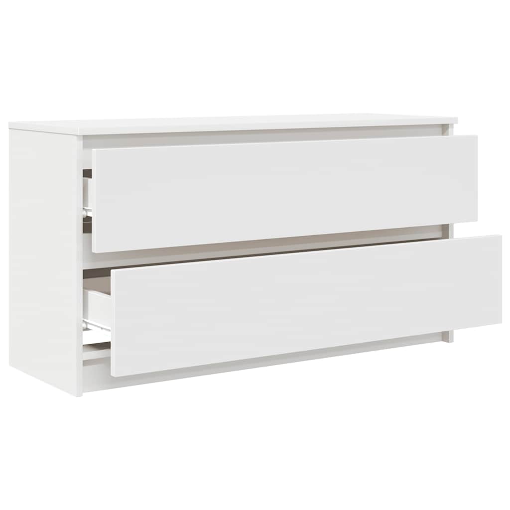 Móvel de TV 100x35x54 cm derivados de madeira branco
