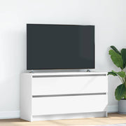 Móvel de TV 100x35x54 cm derivados de madeira branco