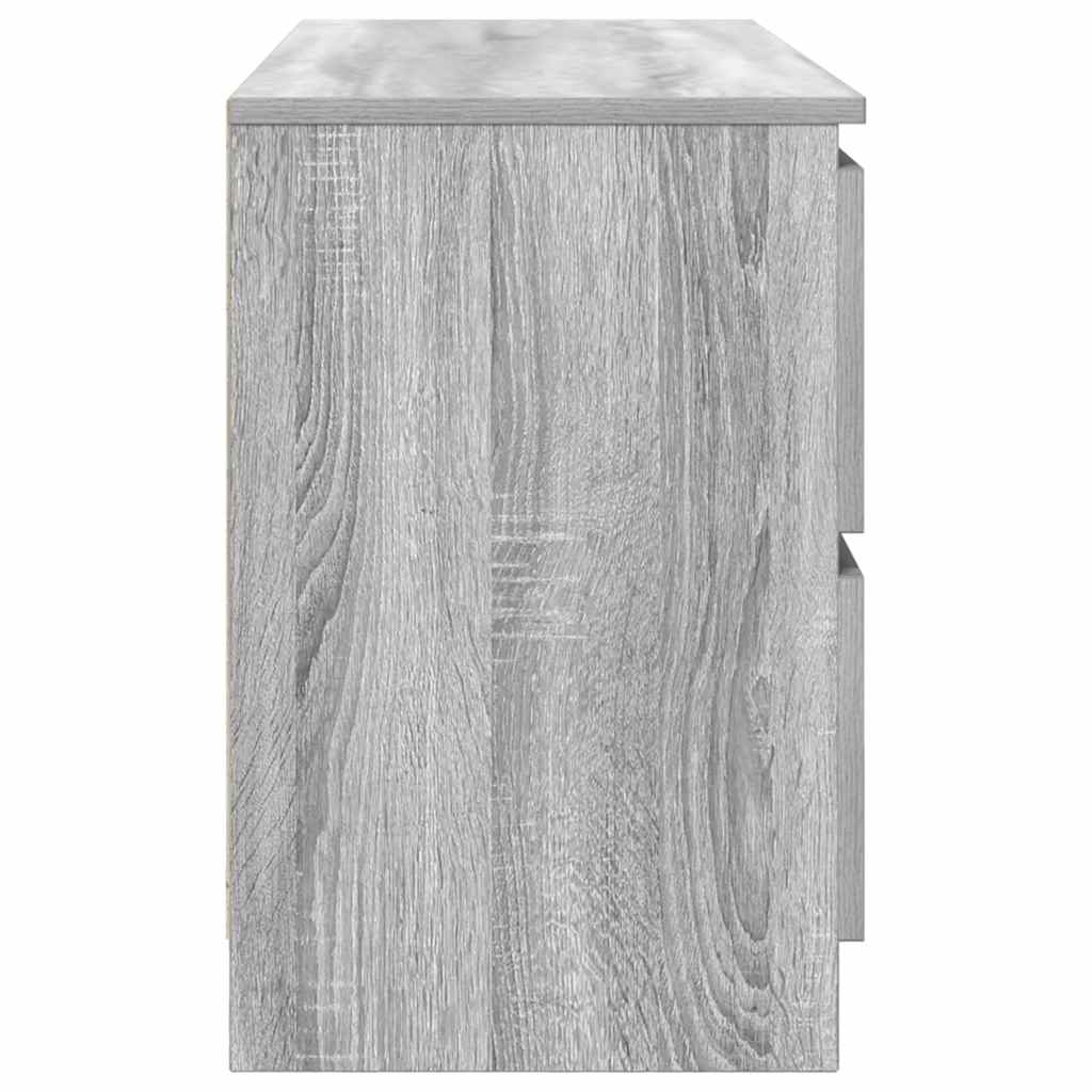 Móvel de TV 100x35x54 cm derivados de madeira cinzento sonoma