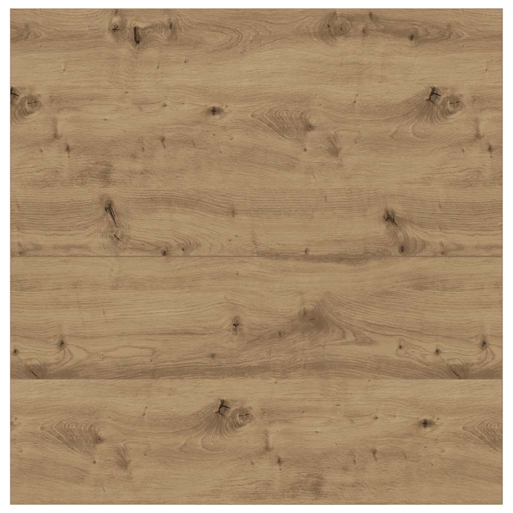 Mesa de centro com gavetas 70,5x70x40 cm carvalho artesanal