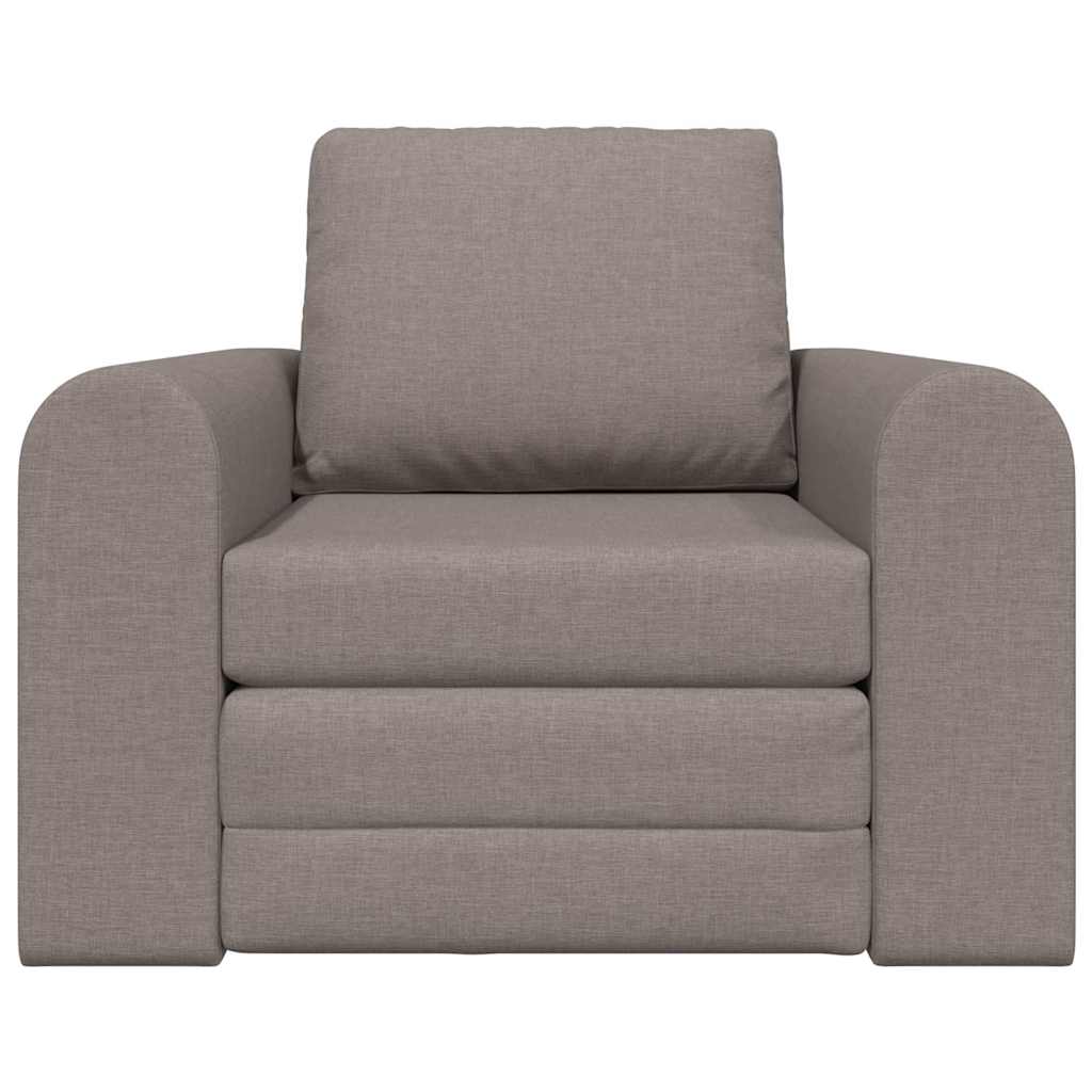 Sofá-Cama Cinzento-acastanhado 98 x 71 x 83 cm tecido