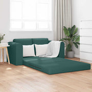Sofá-Cama Verde-escuro 148 x 71 x 83 cm tecido