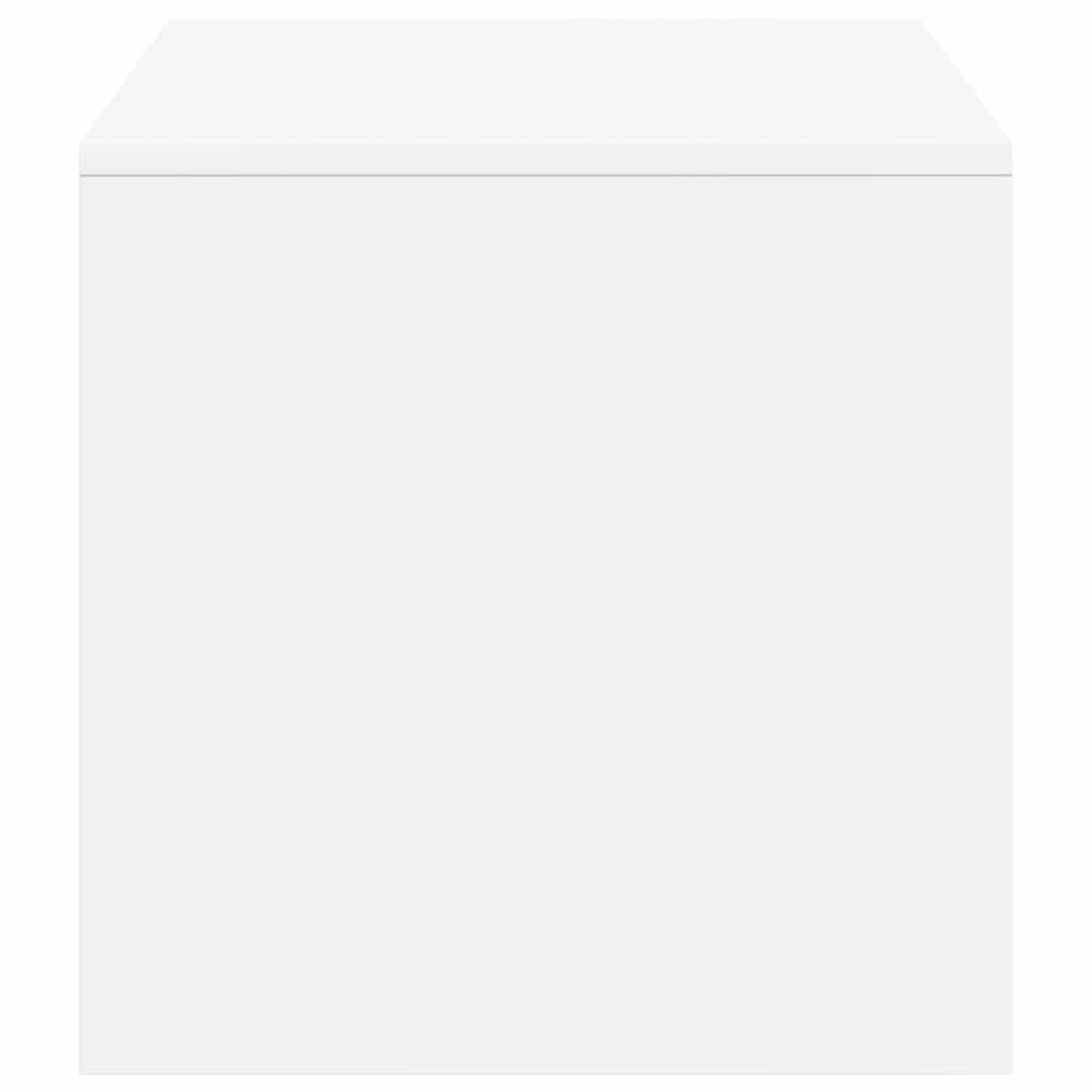 Móvel de TV 100x40x40 cm contraplacado branco
