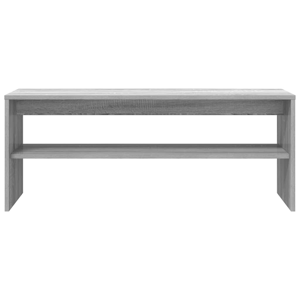 Móvel de TV 100x40x40 cm derivados de madeira cinzento sonoma