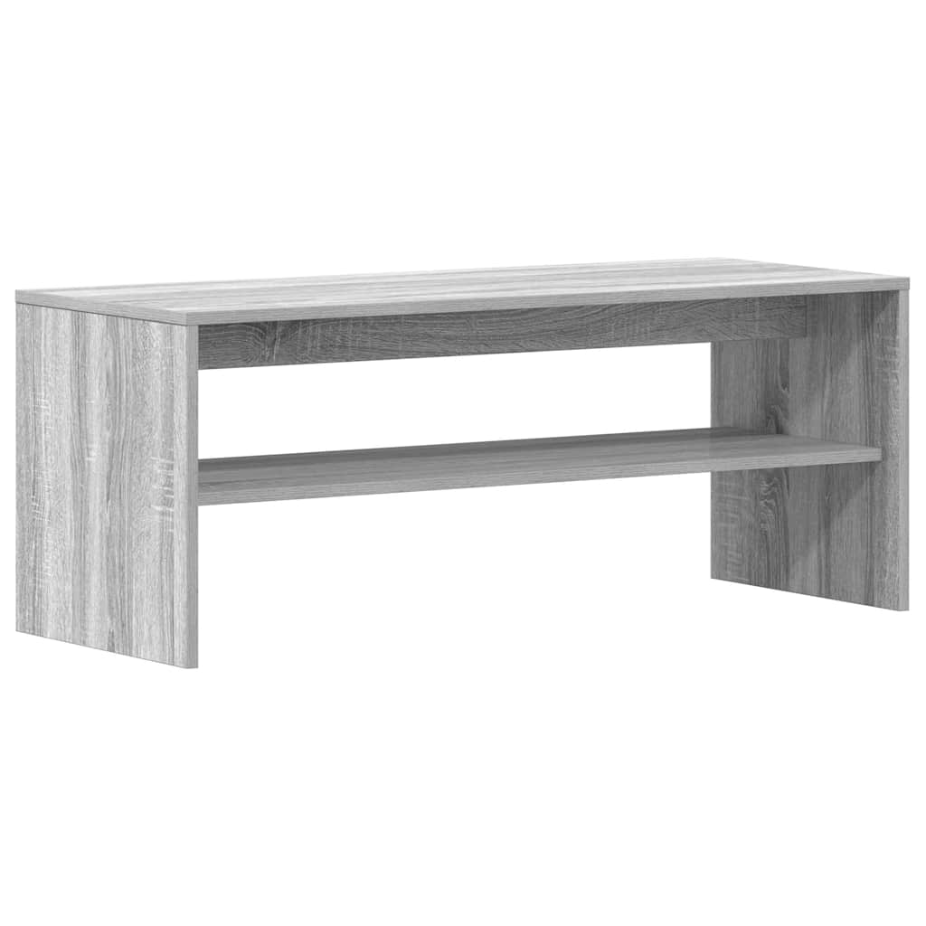 Móvel de TV 100x40x40 cm derivados de madeira cinzento sonoma