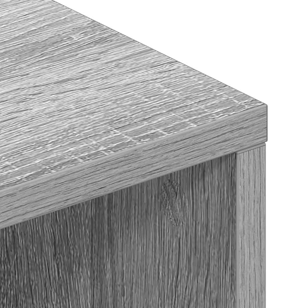 Móvel de TV 100x40x40 cm derivados de madeira cinzento sonoma