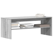 Móvel de TV 100x40x40 cm derivados de madeira cinzento sonoma