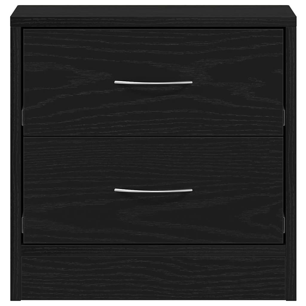 Mesa de cabeceira 40x30x40 cm deriv. de madeira carvalho preto