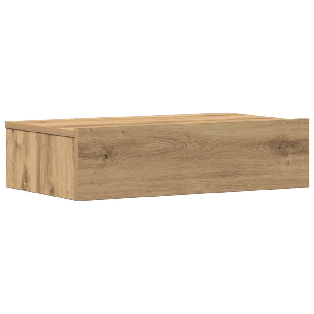 Mesa de cabeceira em carvalho artesanal 60x35 cm