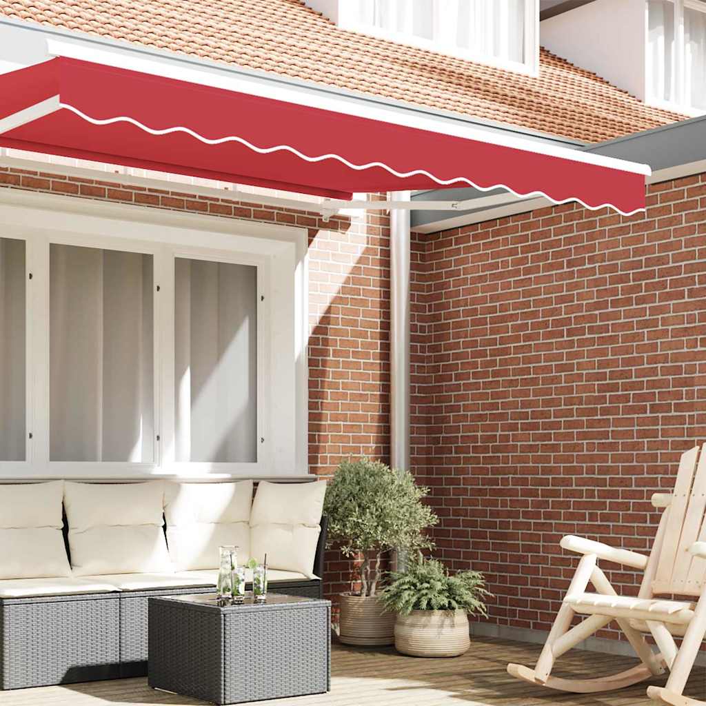 Valência de Toldos Vermelho 2,8 x 0,2 m lona
