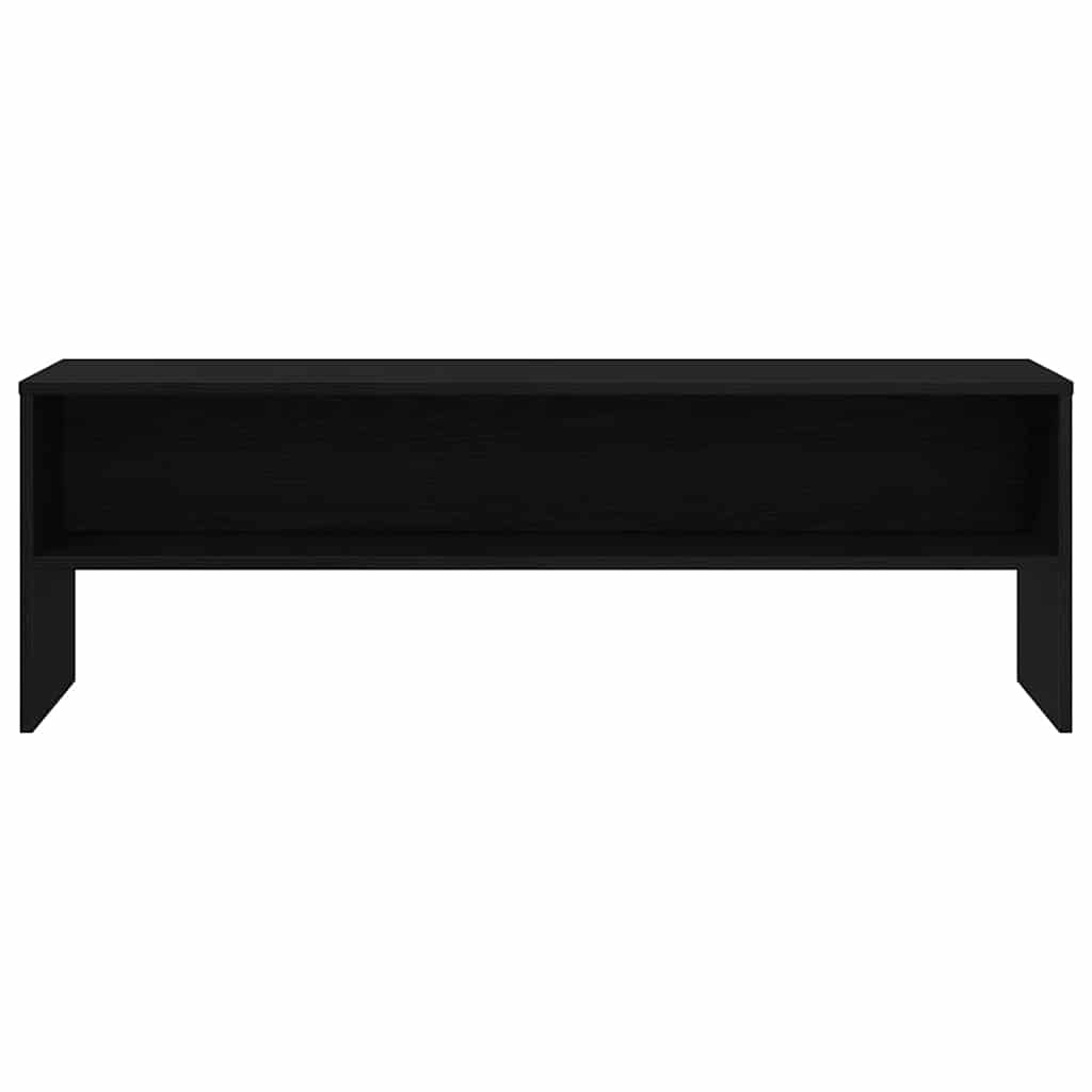 Móvel de TV 120x40x40 cm derivados de madeira carvalho preto