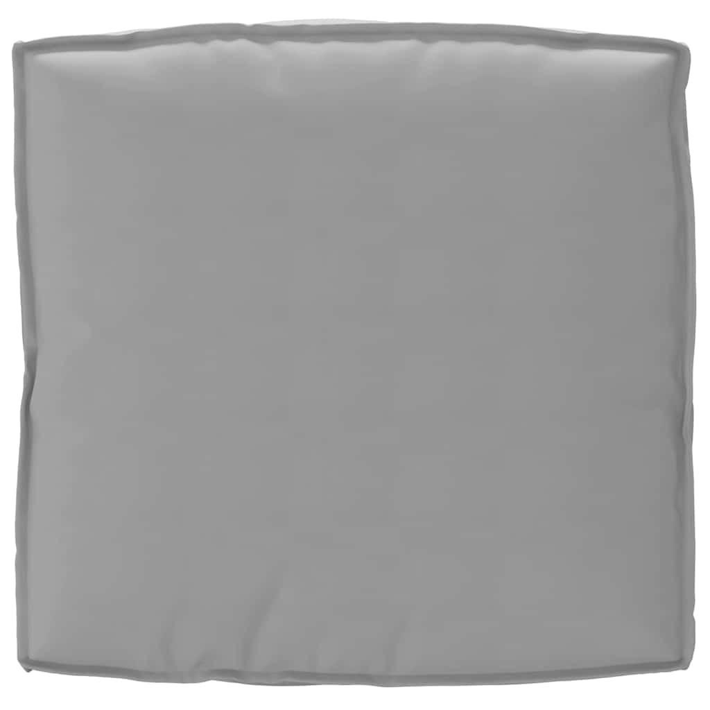 Almofada de palete para assento Antracite 80 x 80 x 12 cm