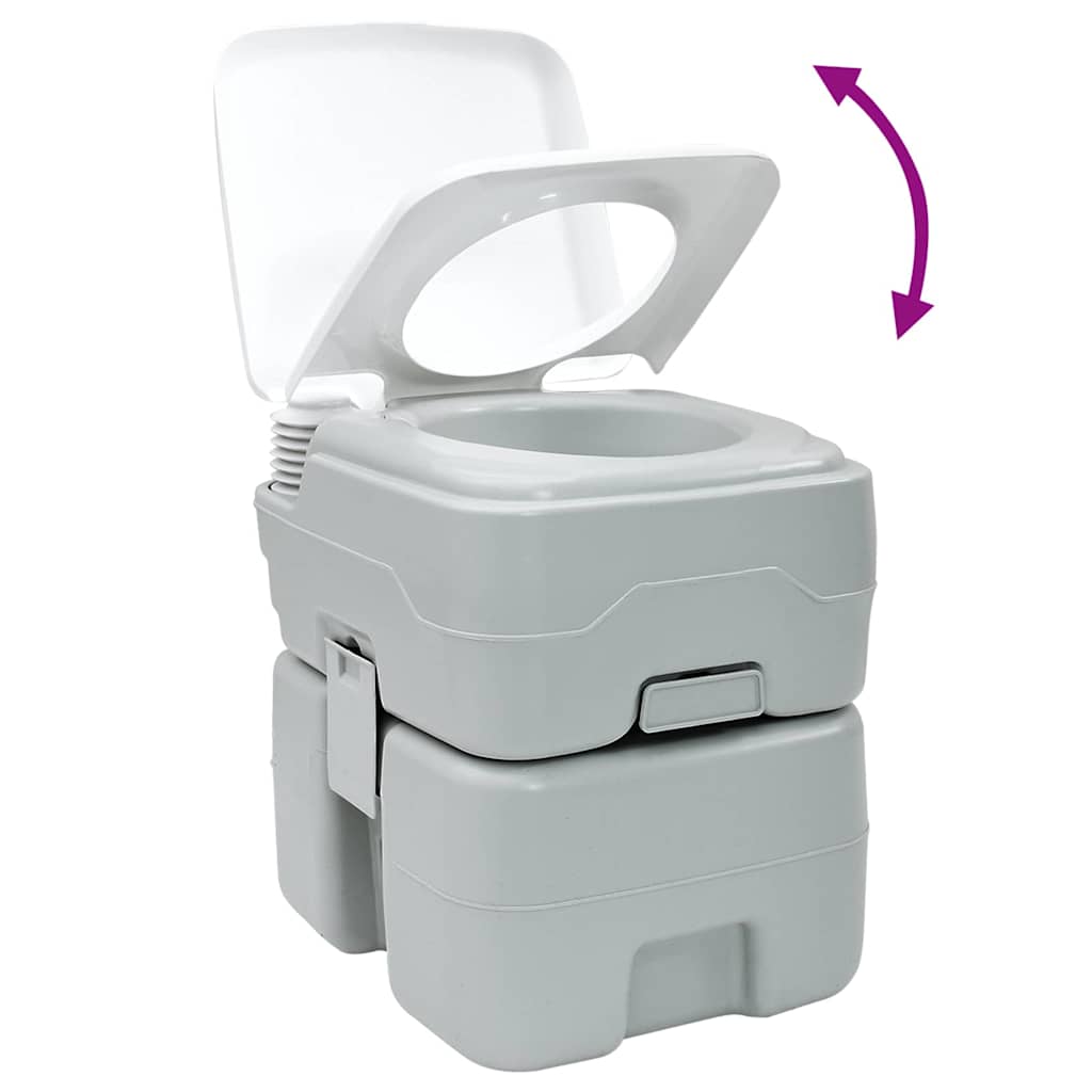 Vaso Sanitário Portátil para Camping 41,5 x 36,5 x 42 cm
