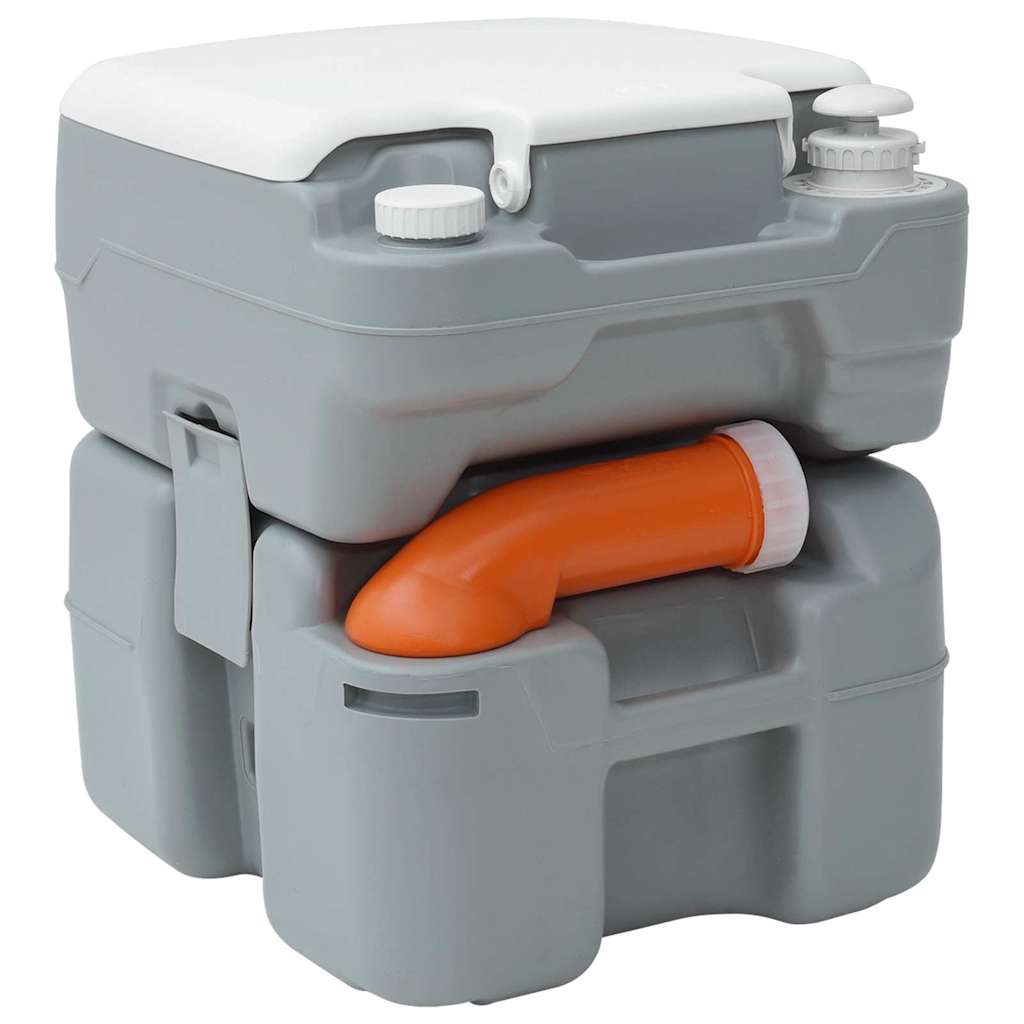 Vaso Sanitário de Camping Cinzeto 41,5 x 36,5 x 42 cm Plástico