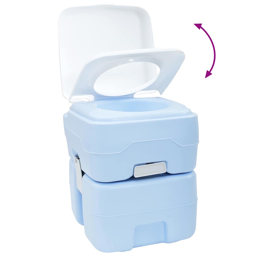Vaso Sanitário de Camping Azul 41,5 x 36,5 x 42 cm