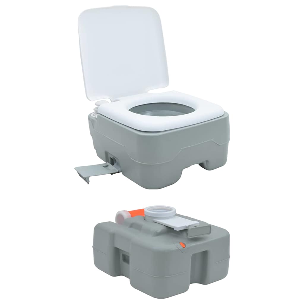 Vaso Sanitário Portátil para Camping 41.5 x 36.5 x 37.5 cm