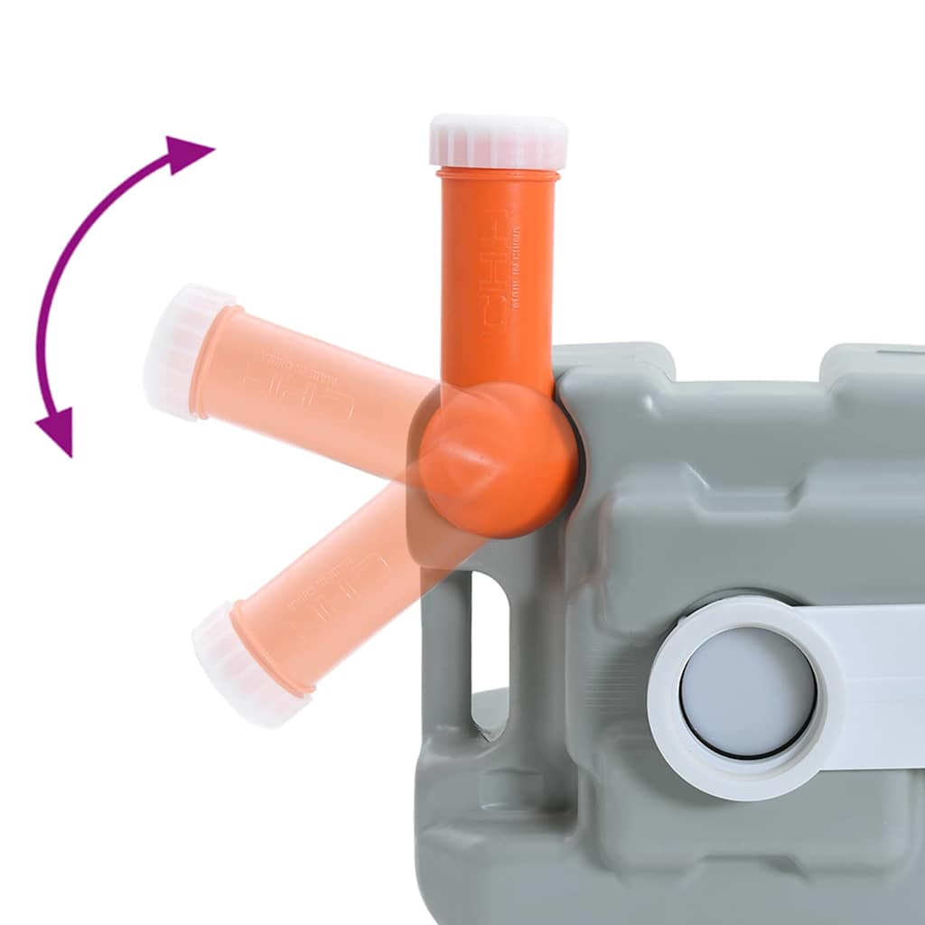 Vaso Sanitário Portátil para Camping 41.5 x 36.5 x 37.5 cm