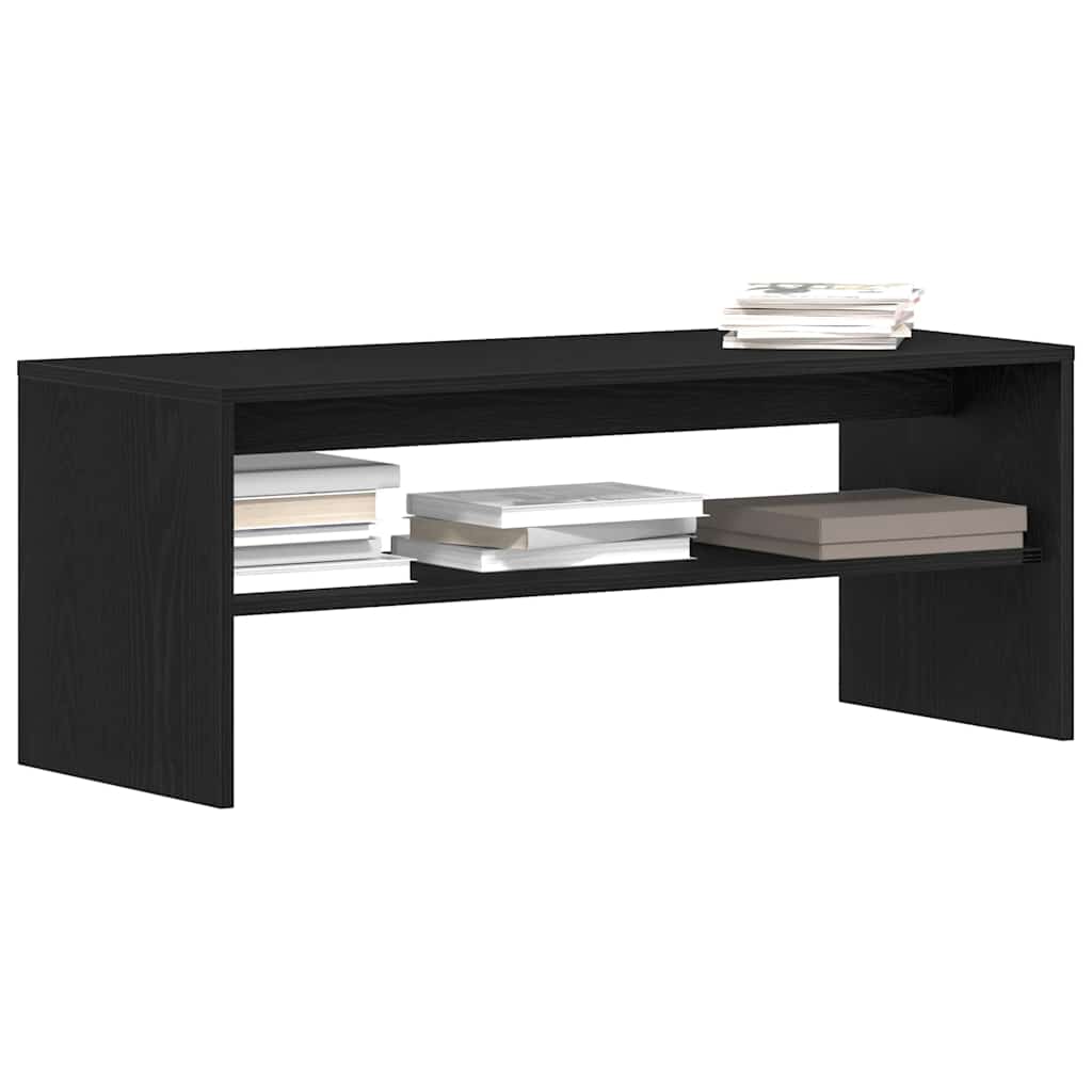 Móvel de TV 100x40x40 cm derivados de madeira carvalho preto