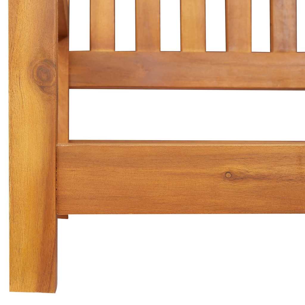 Banco de Balanço para Jardim Castanho 119 x 35 x 47cm