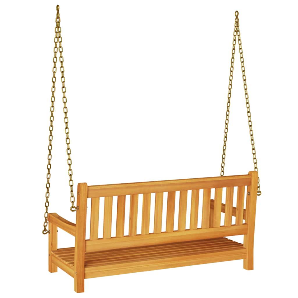 Banco de Balanço para Jardim Castanho 119 x 35 x 47cm