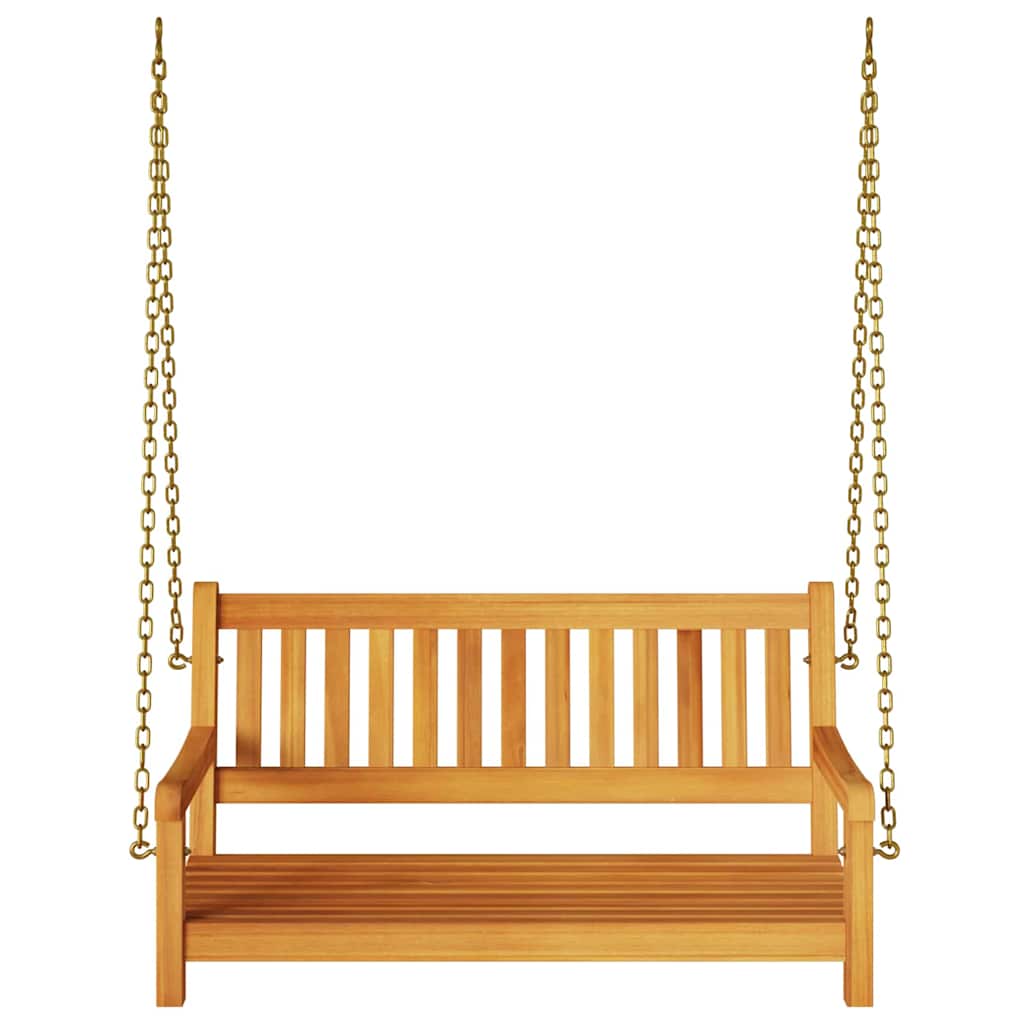 Banco de Balanço para Jardim Castanho 119 x 35 x 47cm