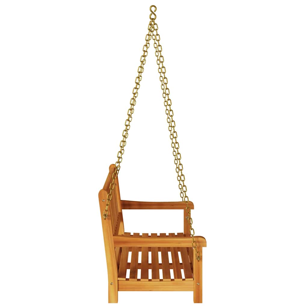 Banco de Balanço para Jardim Castanho 119 x 35 x 47cm
