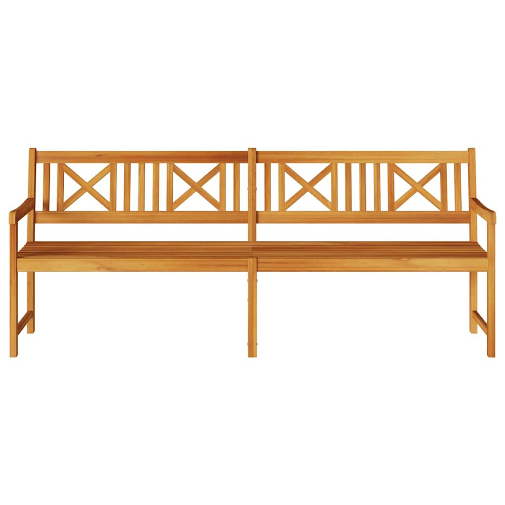 Banco de jardim Castanho 220 x 56 x 90cm