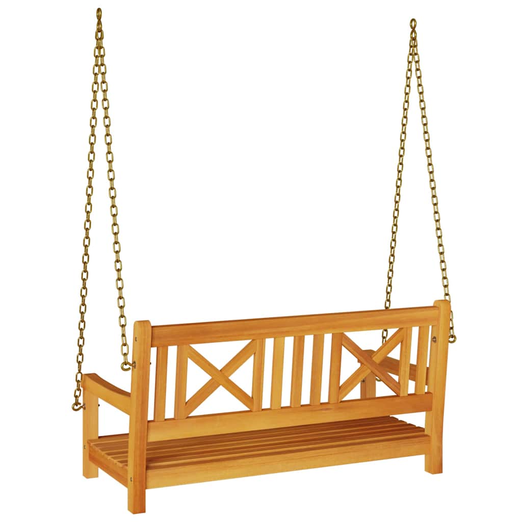 Banco de Balanço para Jardim Castanho 119 x 35 x 47cm