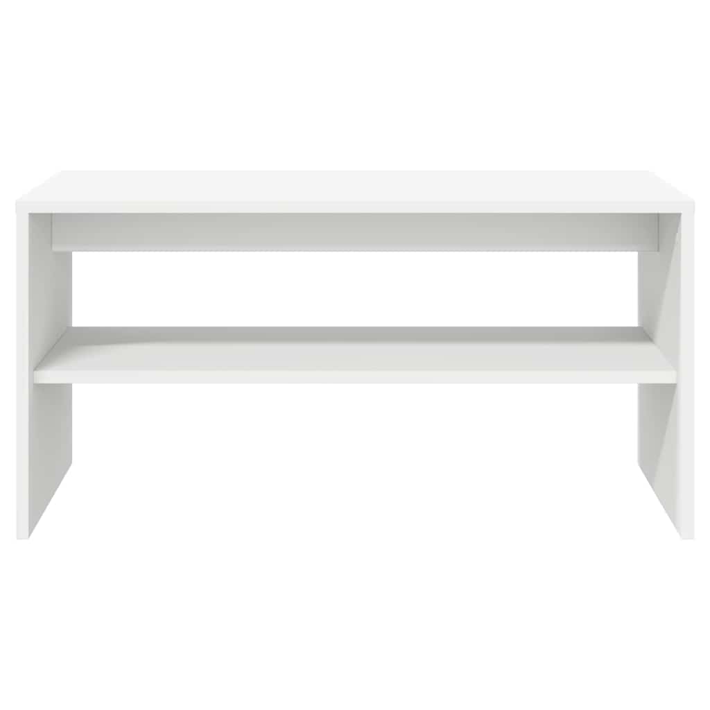 Móvel de TV 80x40x40 cm contraplacado branco