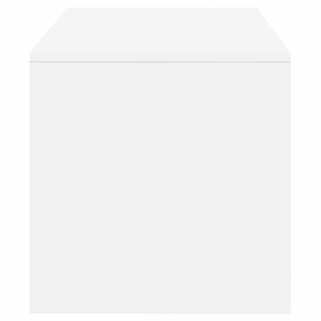 Móvel de TV 80x40x40 cm contraplacado branco