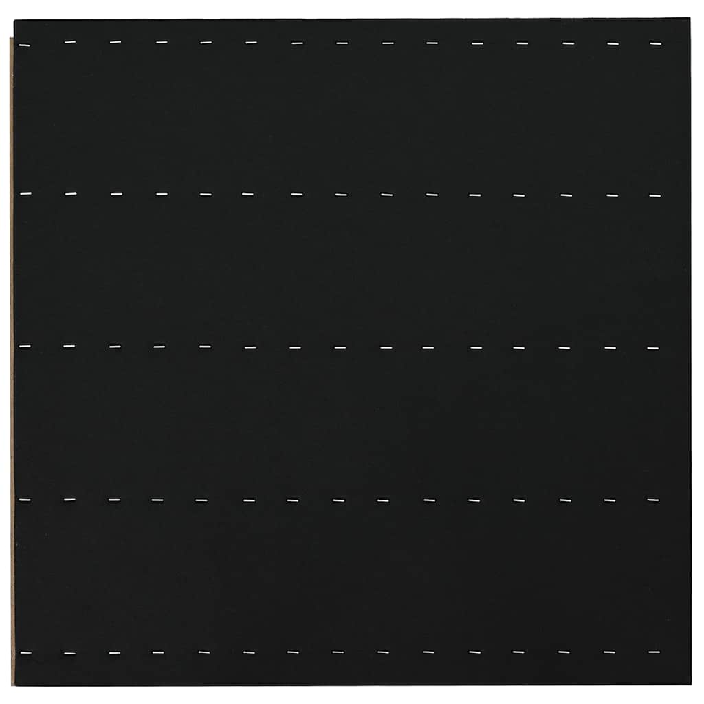 Painéis de parede acústicos 2 pcs ripado 60,5x60 cm
