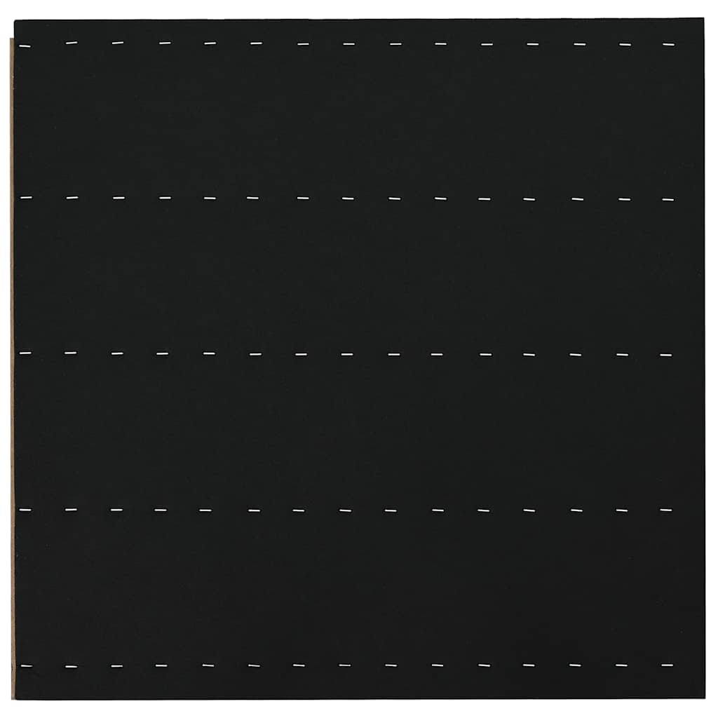 Painéis de parede acústicos 2 pcs ripado 60,5x60 cm