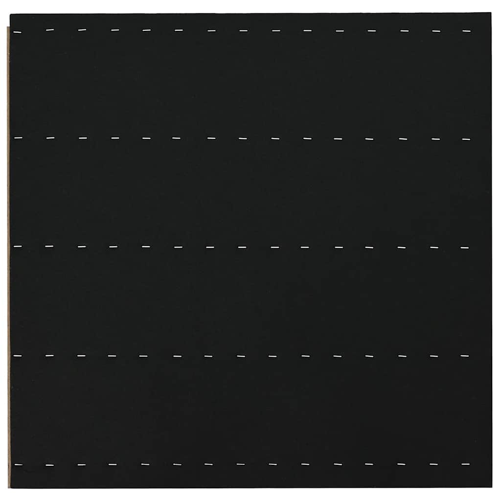 Painéis de parede acústicos 2 pcs ripado 60,5x60 cm