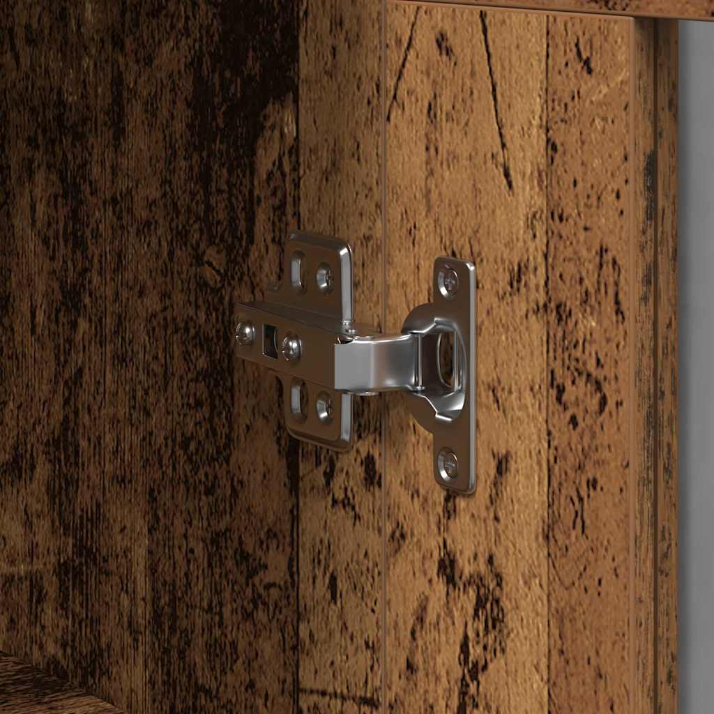 Estante de Parede Madeira antiga 69.5 x 34 x 90 cm