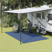 Tapete para Barraca Azul 250 x 250 cm Poliéster
