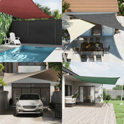 Para-sol estilo vela 7x5x5 m oxford 100% poliéster azul