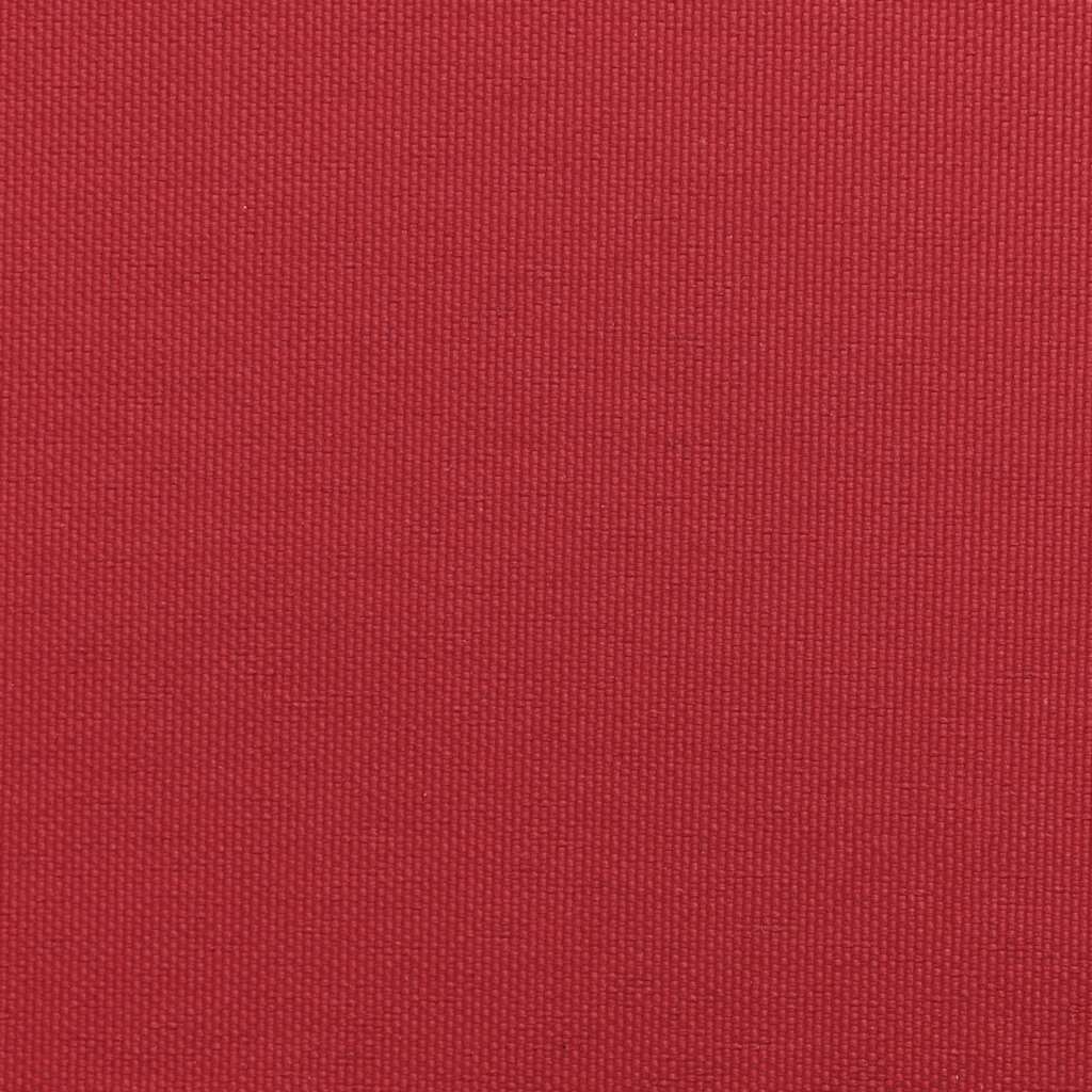 Para-sol estilo vela 2x2x2 m oxford 100% poliéster vermelho