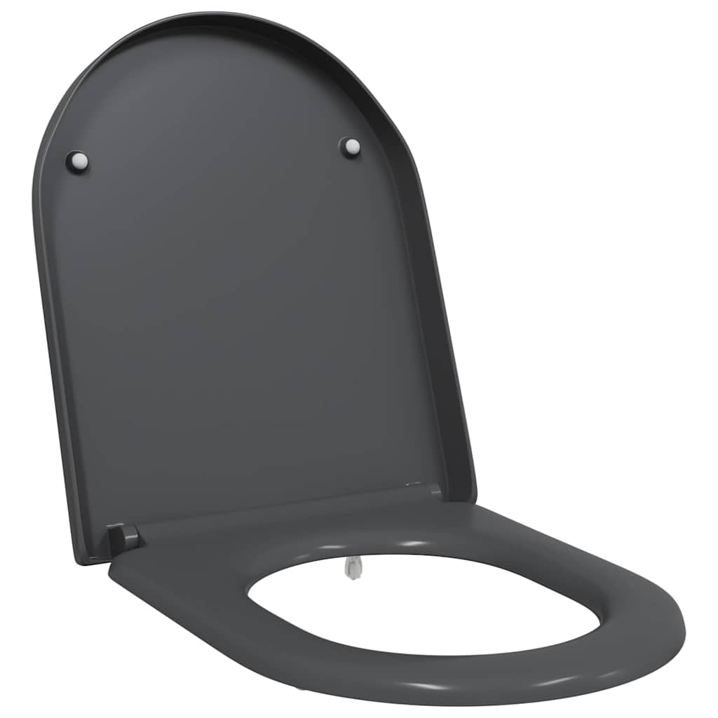 Assento de Toilette de Liberação Rápida Antracite