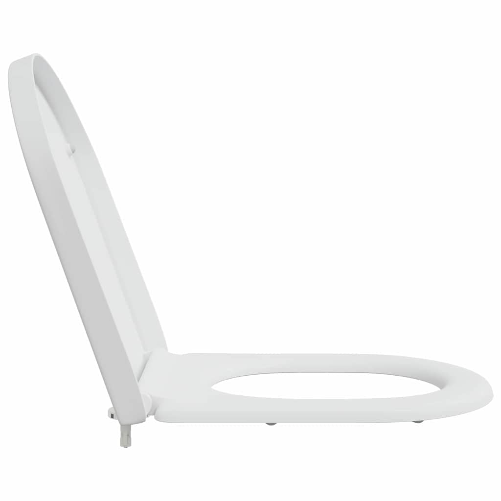 Assento de Toilette de Liberação Rápida Branco